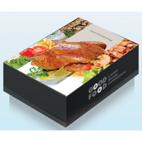 Κουτί Ψητοπωλείου Κοτόπουλο Μεσαίο Good Food Κουτιά Ψητοπωλείου